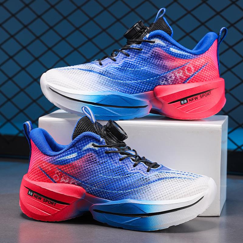 Boys' Summer 2025 Breathable Mesh Sports Running Shoes - Lightweight and Stylish for Students