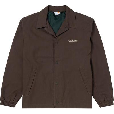 Men's Casual Coach Jacket Brown A5N46-243