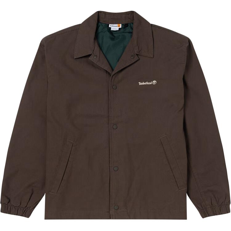 Timberland Men s Casual Coach Jacket Brown A5N46-243 XS