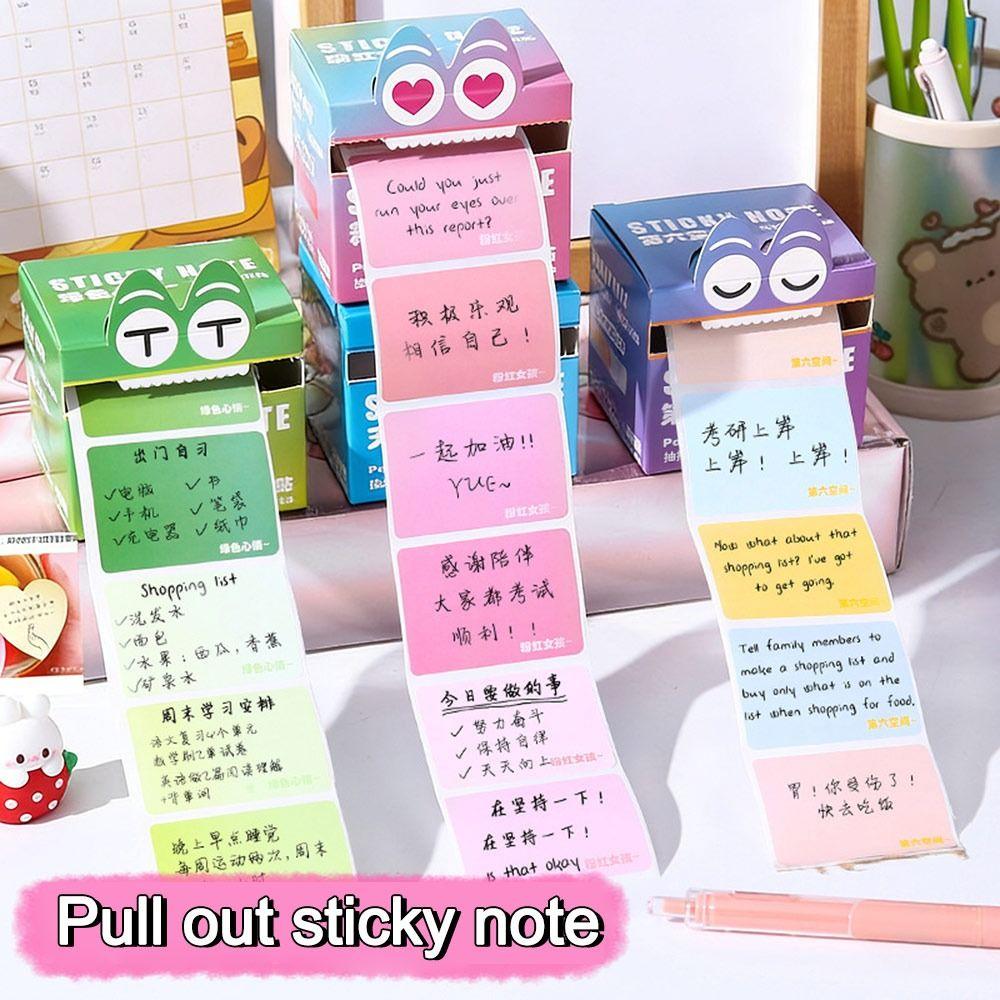 Cartoon Memo Pad Paper Pull Out Design Planner Schedule Stickers  Office School Supplies