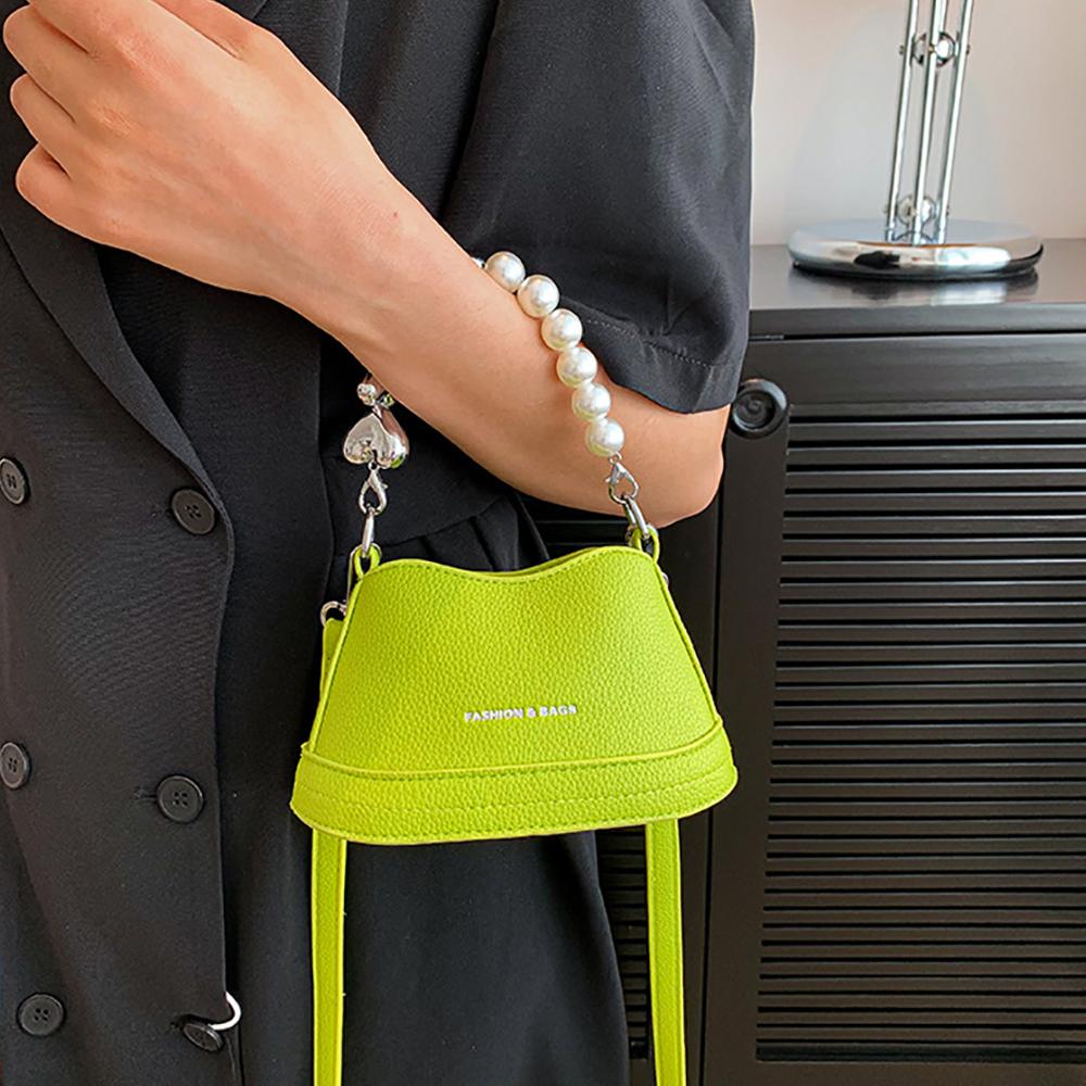 Women's Shoulder Bag  Summer New Fashion Love Pearl Mini Handbags Luxury Versatile Crossbody Small Bags for Party