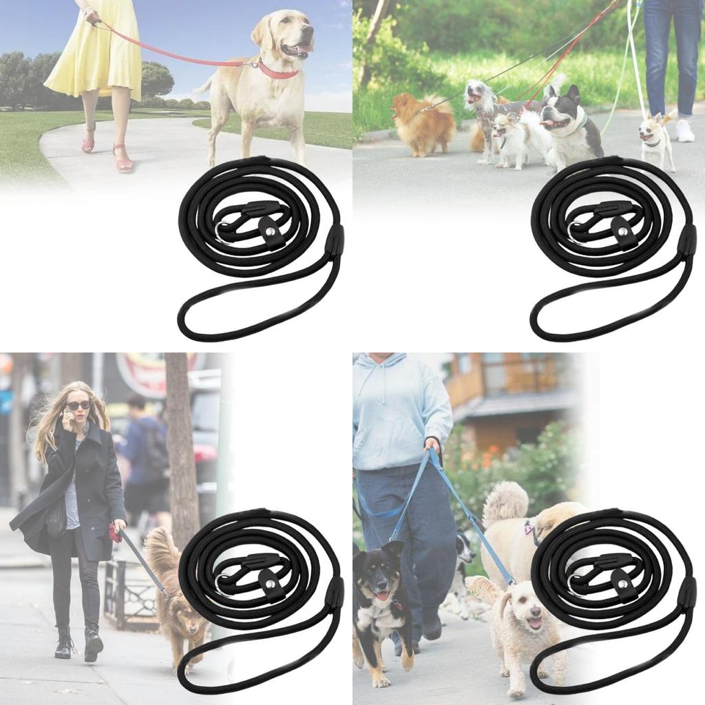 Durable Nylon Pet Leash No Collar Needed Adjustable Length 130cm For Dogs