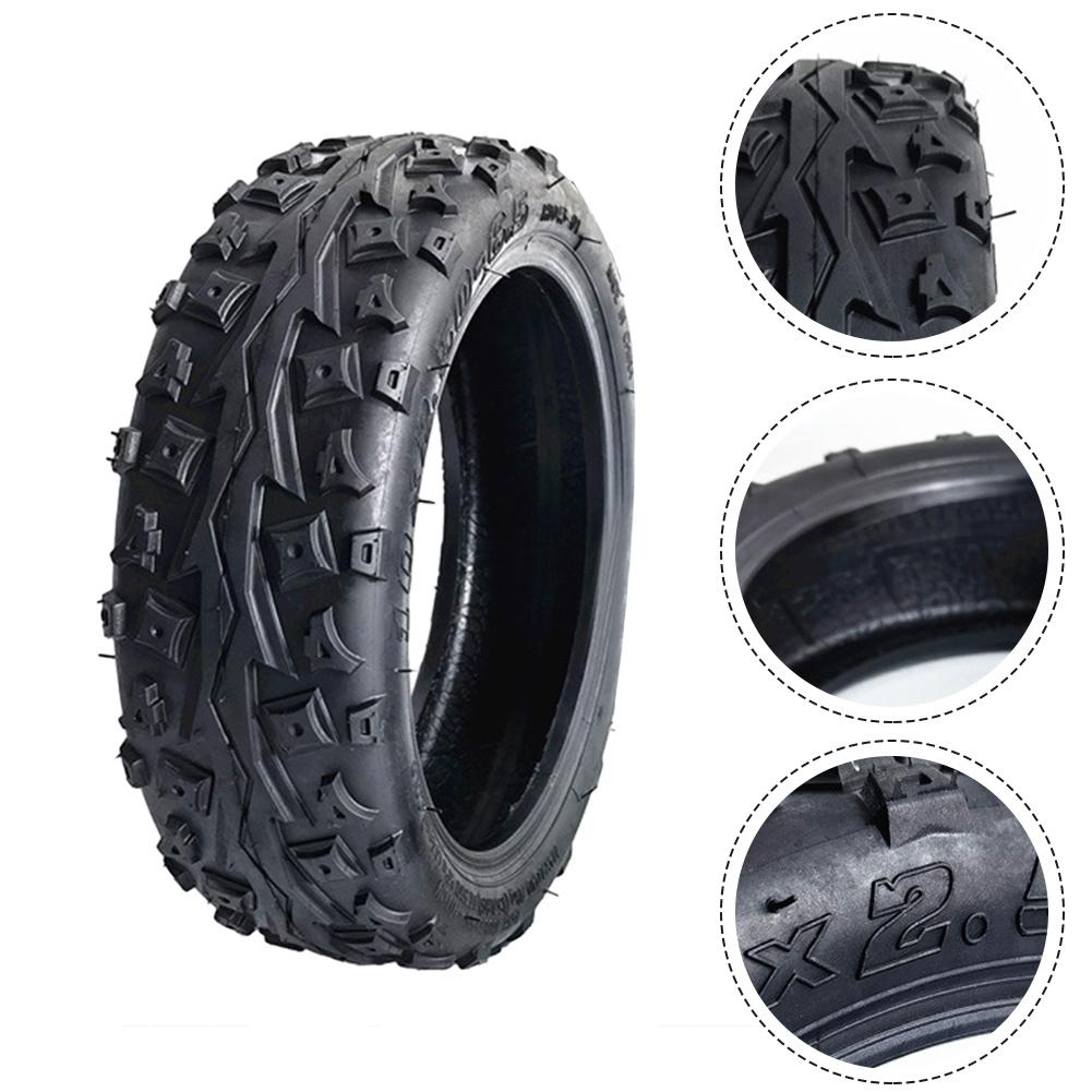 Användbart däck 10 tum 10x2,50-6,5 60/70-6,5 625g svart