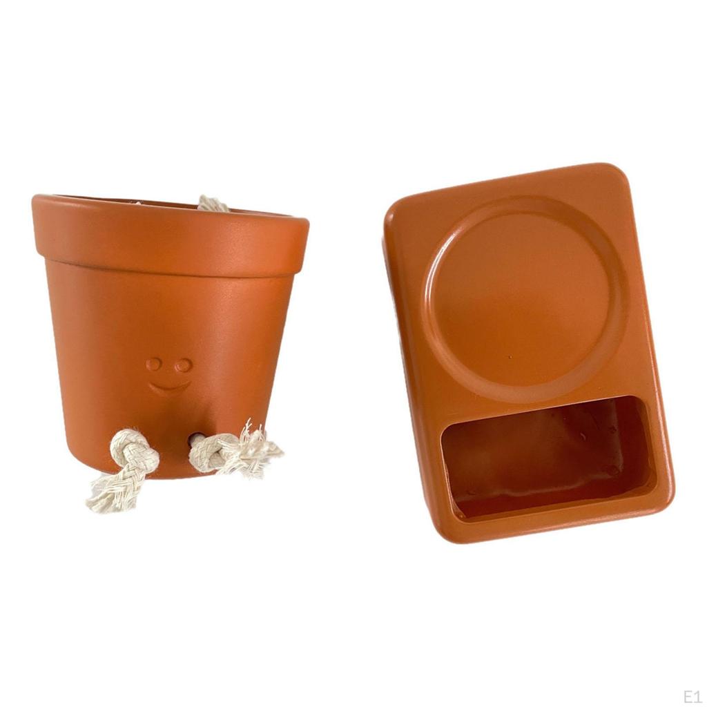 Blumentopf Dekorative Pflanzgefäß Kunsthandwerk Topf Cartoon Blumenhalter Vase für Party Wohnzimmer Café