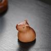 Cute Capybara Ornament Table Figure Distinctive Clay Capybara for Collector