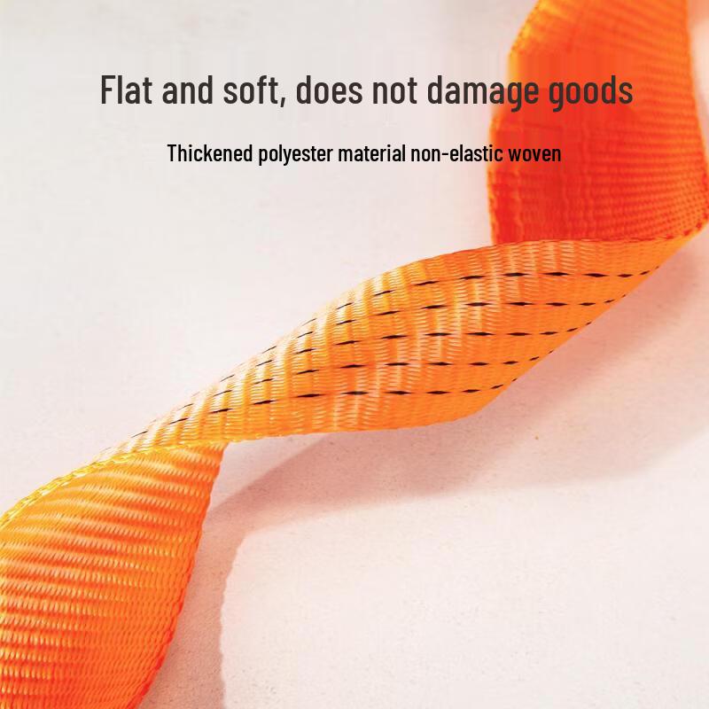 Heavy-Duty Ratchet Tie-Down Strap