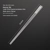 Ru Han 316L Stainless Steel Square Non-slip Chopsticks