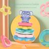 Baby & Infant Puzzle Toy Gift-Children's Electric Elephant Stacking Joy Tumbler Fun Cash Register & Early Education Learning Toy