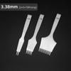 Steel Sharp Chisel French Style Pricking Leather Punching Tools Leather Punching Tool Polish-2.7/3.0/3.38/3.85mm