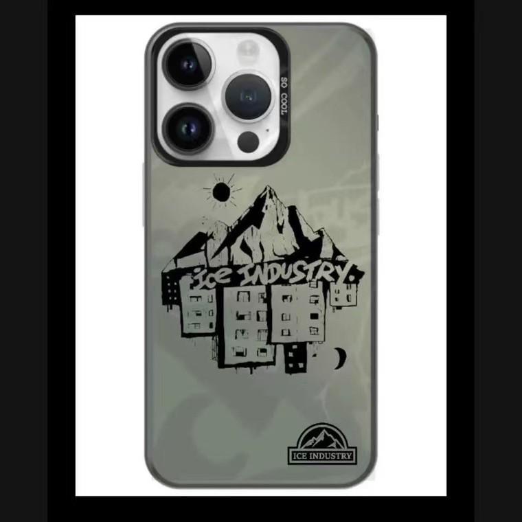 Silver High Mountain Apple 17/16 Pro Max Phone Case - Compatible with 12/13/14/15/XR Models - Hot Sale