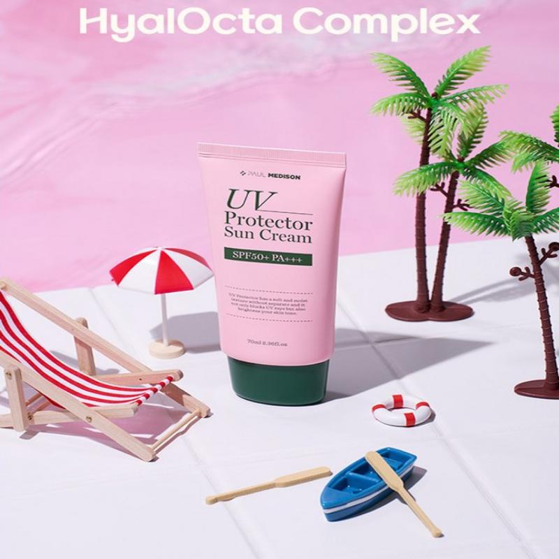 Paul Medison UV Protector Sun Cream SPF50+ PA+++ 70ml (2 Options)