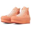 Converse Chuck Taylor All Star Ancco Chunkyline Hi Daily Comfort High-Top Canvas Shoes Women sneaker Orange 31308090