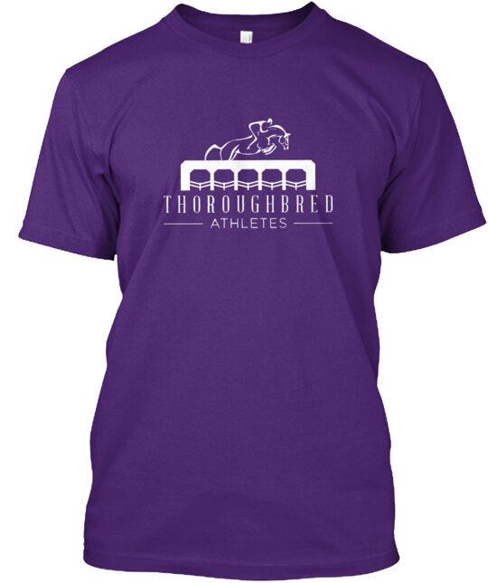 Simply Thoroughbred Athletes T-Shirt Made in the USA Size S to 5XL Unisex T-Shirt L