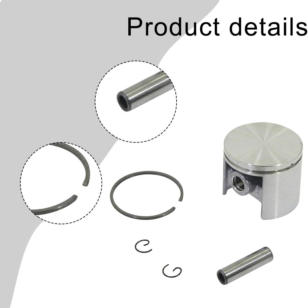 

45mm Piston Kit Compatible With For ALPINA P500 P510 P522 VIP 52 55 CASTOR 52 VIP55D VIP52 Garden Tools Mower Parts China Mainland