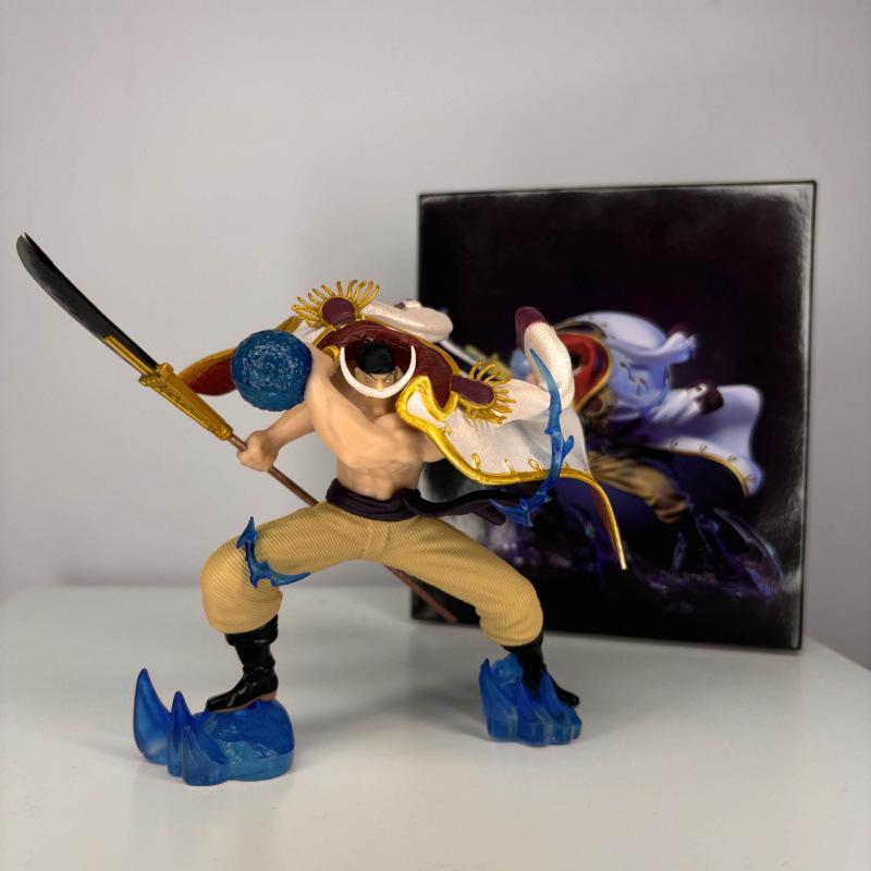 Lx One Piece Whitebeard Edward Newgate Battle Action Figure Pvc Collectible Model Statue Toy Anime Merchandise For Collectors