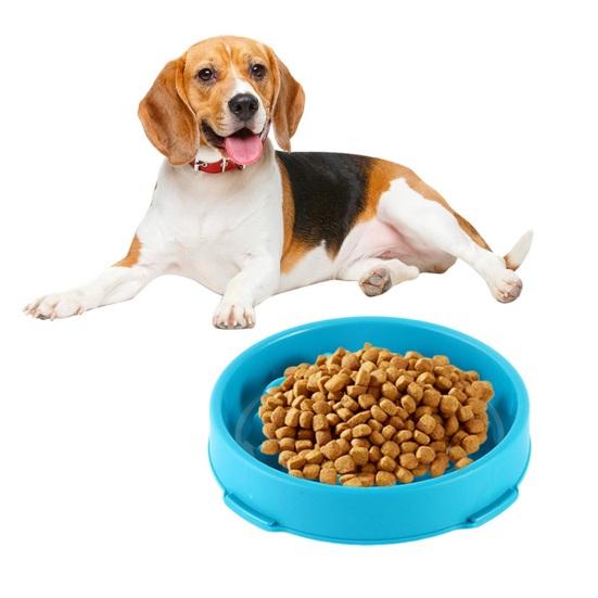 Dog Slow Feeder Bowl Large Breed Unbreakable Safe Slow Down Eating Reduce Bloating Dog Bowl Easy to Clean Maze Pet Feeder