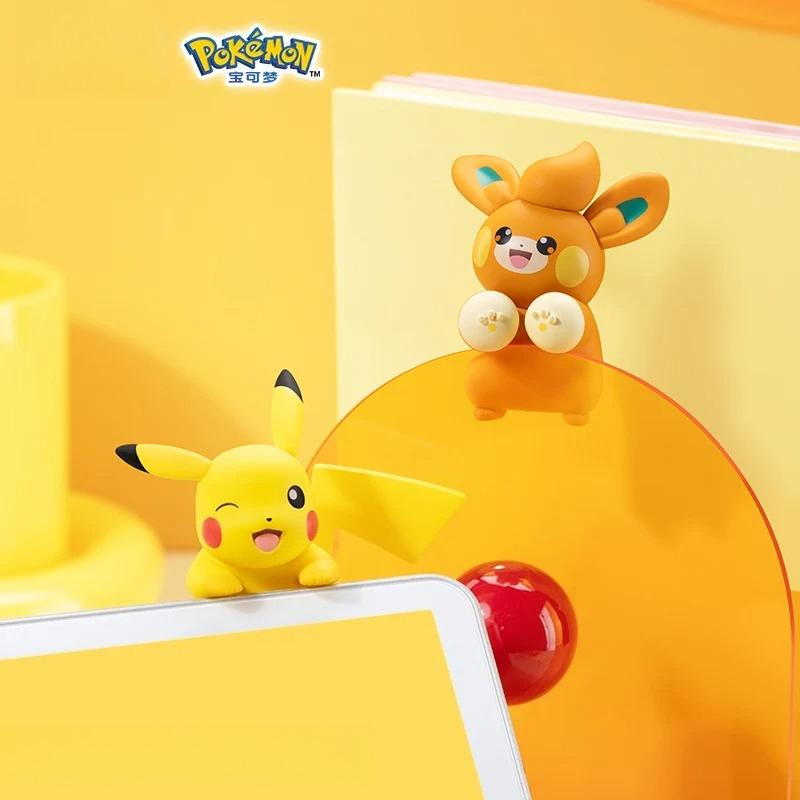 Action Figures Eevee Bulbasaur Pikachu Models Exquisite Desktop Decoration Figurines Car Ornaments Perfect Kids Toy