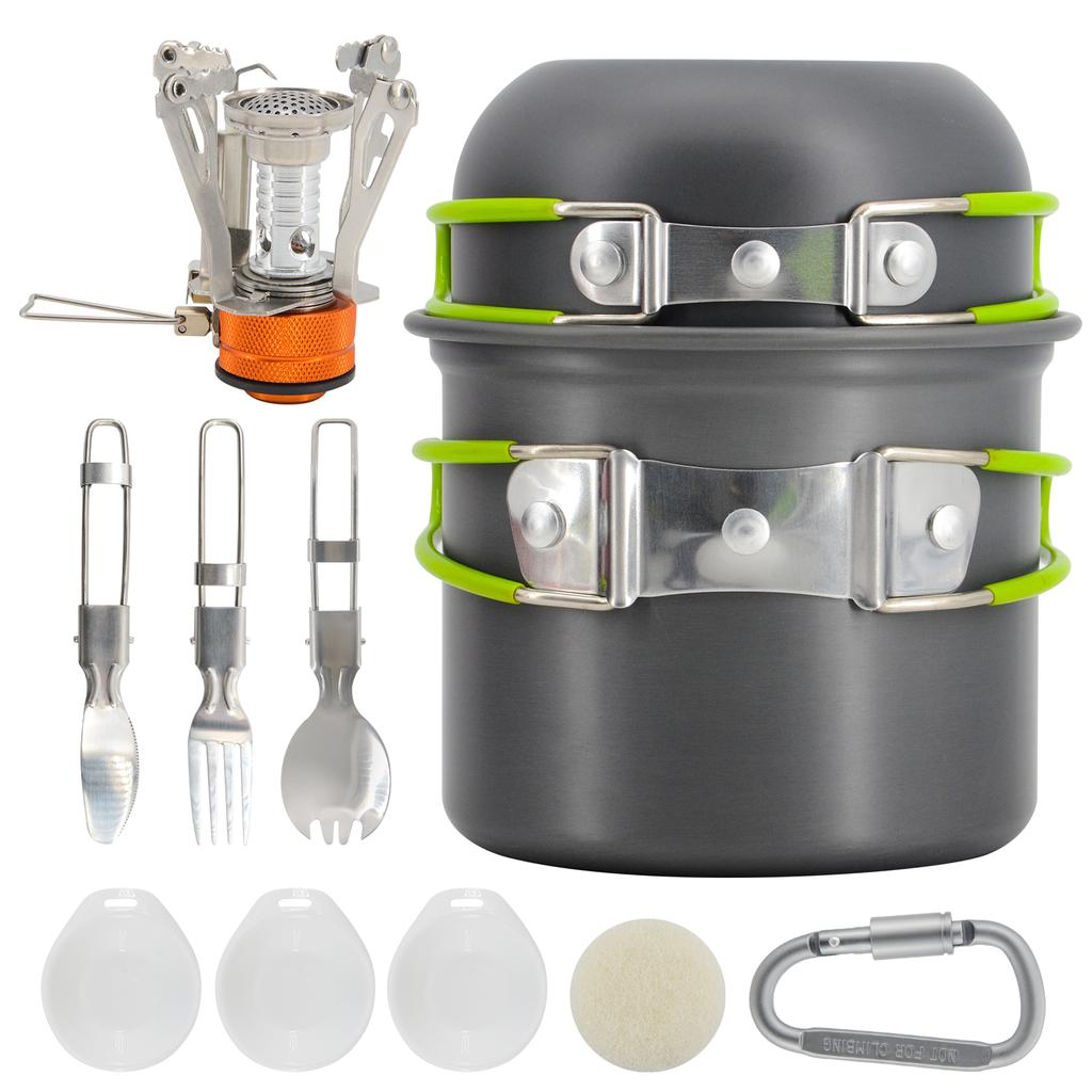 Hot Product Portable Camping and Hiking Backpacking Cookware Set