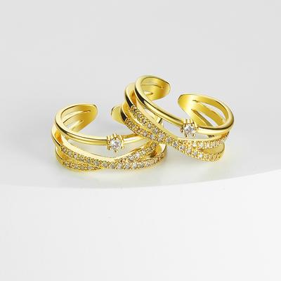 Fashion Couple Matching Ring Charm Temperament Hollow Ring Jewelry Girl Ring Luxury Elegant Open Ring