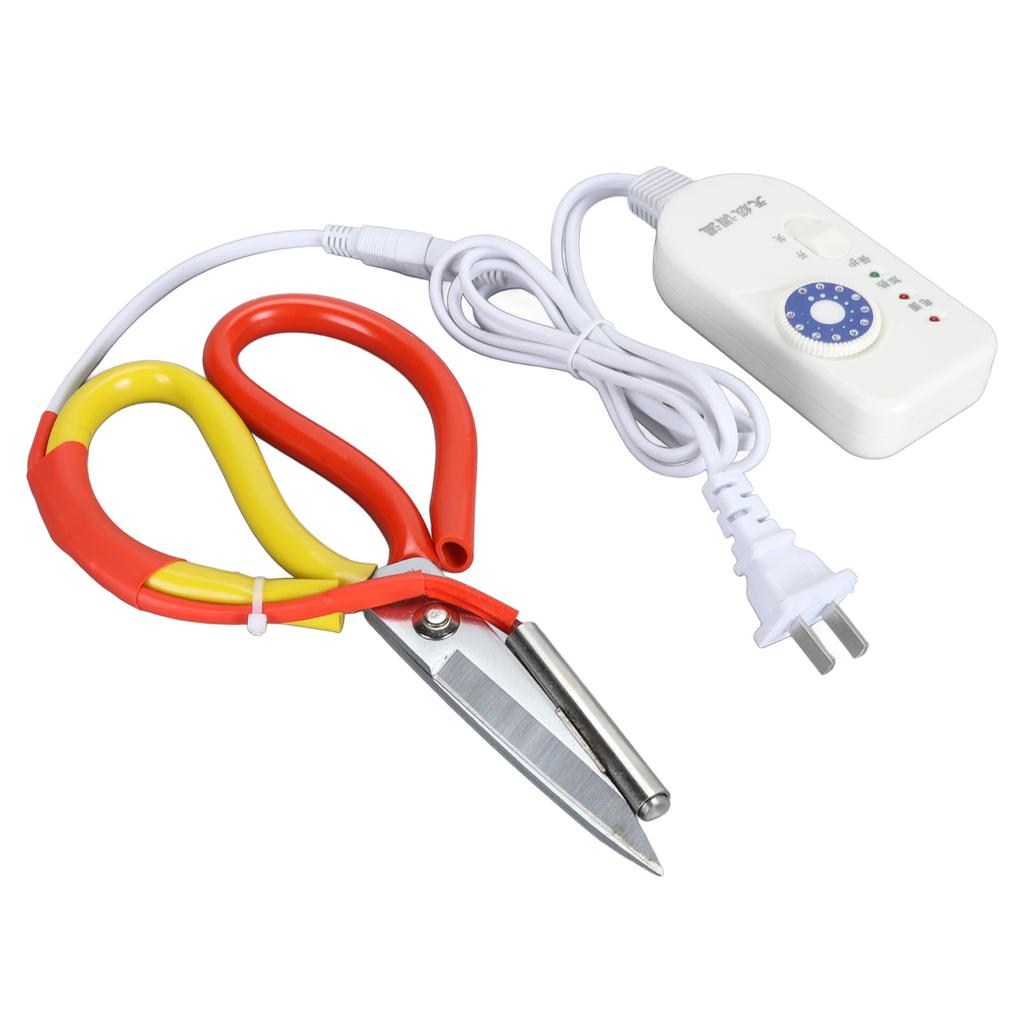 Heating Scissors 9 Temperature Adjustable Electric Heating Scissors Precise Cutting Tailor Scissors