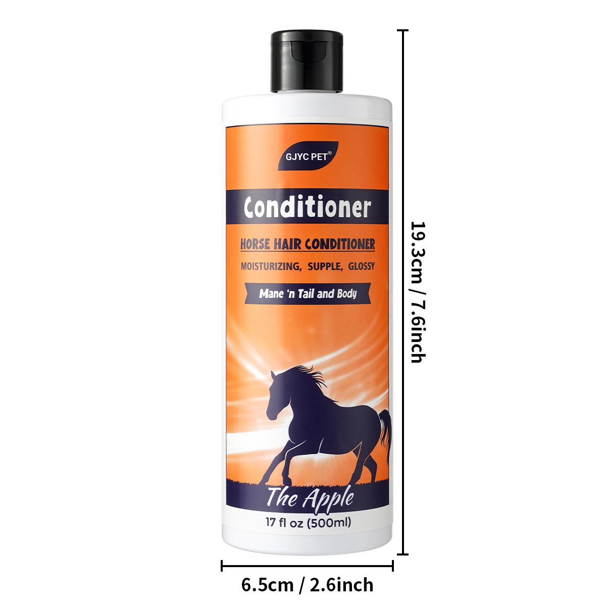 Gentle Equine Horse Conditioner Detangler Nourishing Formula Restores Softness Hydration Enhances Mane Tail Shine