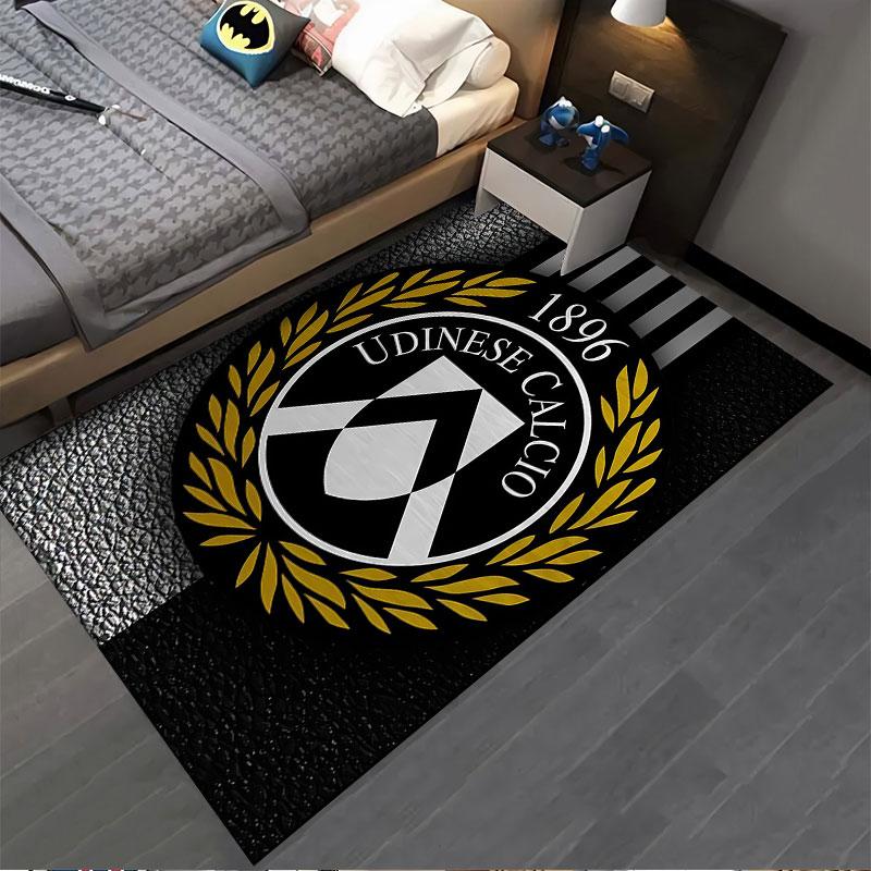 Udinese Calcio Logo Carpet suitable as a non-slip mat for the living room or bedroom sofa