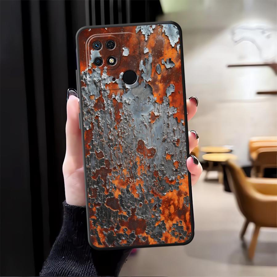 Funda Phone Cover Case for Xiaomi Redmi 13C A5 9A 9C 9T K60 12 12C A1 A2 Plus K40 K50 Gaming 10 Rust Art