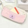 Unique Design Canvas Pen Holder With Multiple Pockets Waterproof School Essential Organizers For Students Professionals