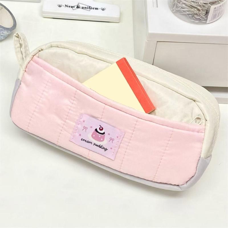 Unique Design Canvas Pen Holder With Multiple Pockets Waterproof School Essential Organizers For Students Professionals