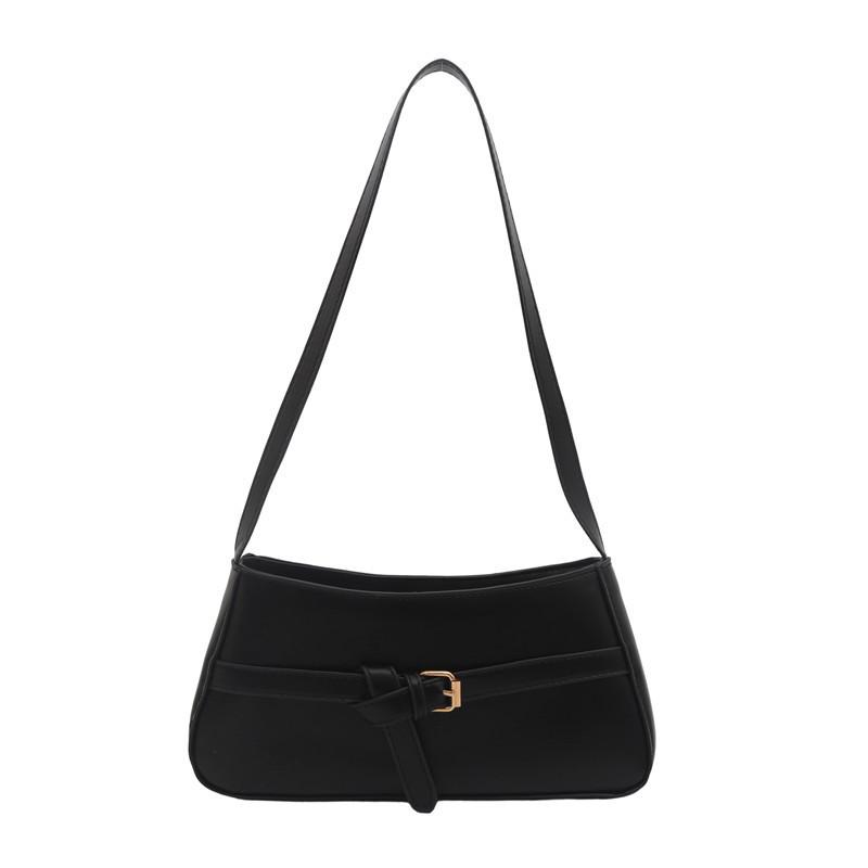 French Trend Personalized Versatile Casual Commuter Armpit Bag Women's Fashion New Simple Solid Color Premium Shoulder Bag