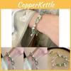 Geometric Chic Alloy Womens Bracelet With Bamboo And Butterfly 2024 Design