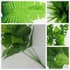 Artificial Plants Green Eucalyptus Christmas Wreath for Wedding Home Balcony Bonsai Decoration Plastic Tortoiseshell Leaf