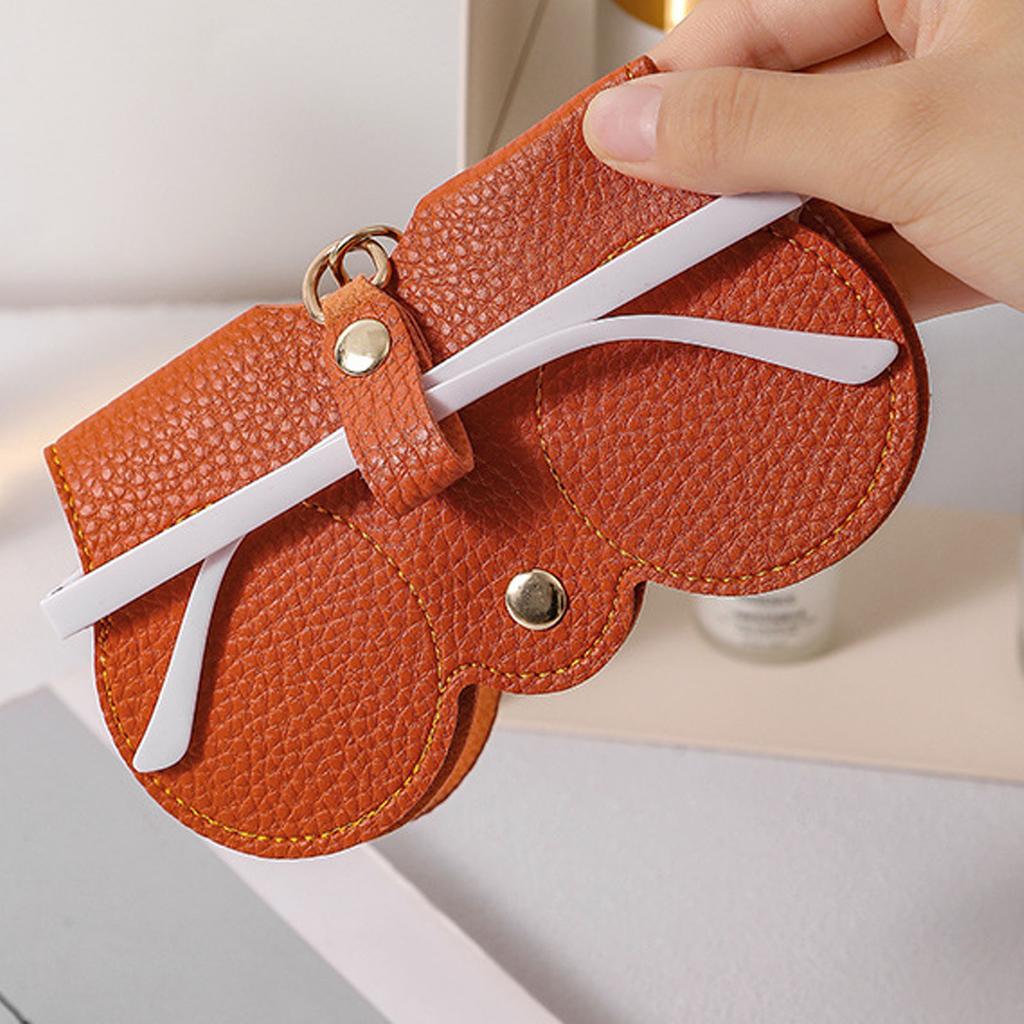 Portable Sunglasses Case Organizer Storage Bag Clip Holder Fashion Protective Cover