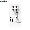 För Honor Magic 7 Pro Fodral Magic7 Pro Skydd Mjukt Silikon Telefonfodral För Huawei Honor Magic7 Pro 5G Fodral Silikon Coque Fundas