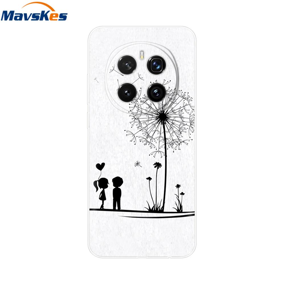 För Honor Magic 7 Pro Fodral Magic7 Pro Skydd Mjukt Silikon Telefonfodral För Huawei Honor Magic7 Pro 5G Fodral Silikon Coque Fundas