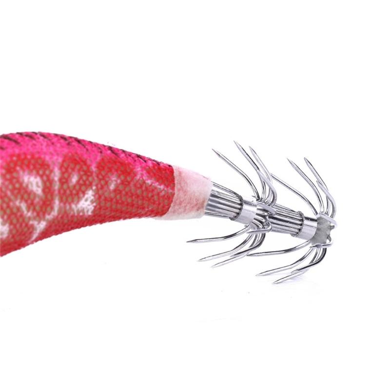 4Pcs Saltwater Hook Glowing Soft Prawns Fishing Lures Shrimp Fishing Tackle for Freshwaters Saltwater Fishing Baits