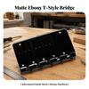 Metal Guitar Bridge Compact Saddle Compatible for Luthiers