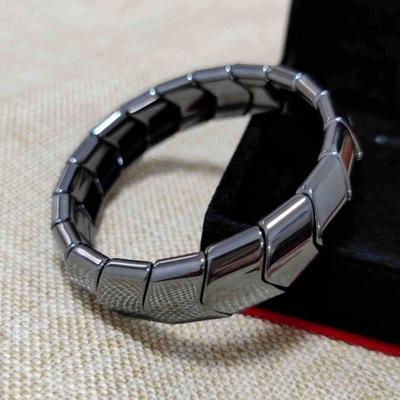 Arrow Hematite Apyrankės Vyrams Magnetinės terapijos Apyrankės Moterims Stretch Sveikatos Apyrankės Poros Papuošalai