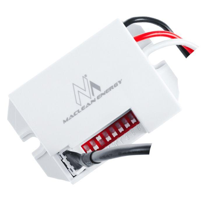 Détecteur de mouvement - maclean - mce32 v - 12-24v dc - 360° - infrarouge