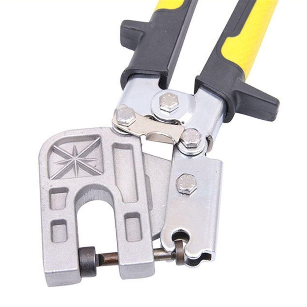 1Pcs Flat Mouth Ceiling Punching Pliers Punch Lock Stud Crimper New Keel Pliers  Punching Tool
