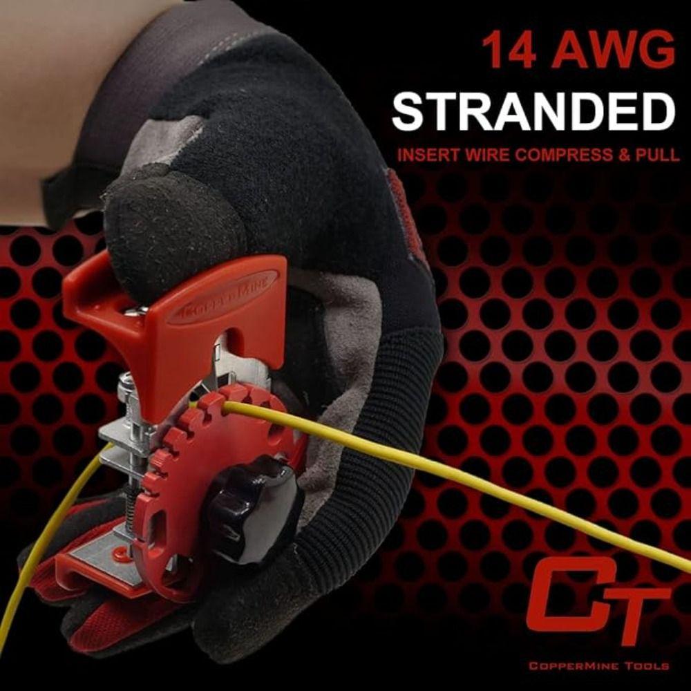 Copper Wire Wire Stripper Tool Versatile On-The-Go Stripper Sturdy Stripping Machine  Quick