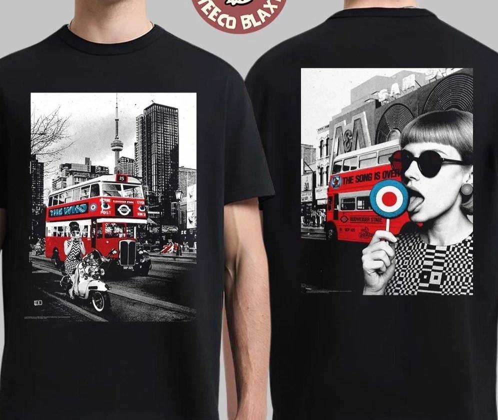The Who Toronto ON Canada 2025 Night 1 And 2 Combined Venue T-Shirt Unisex T-Shirt XXL