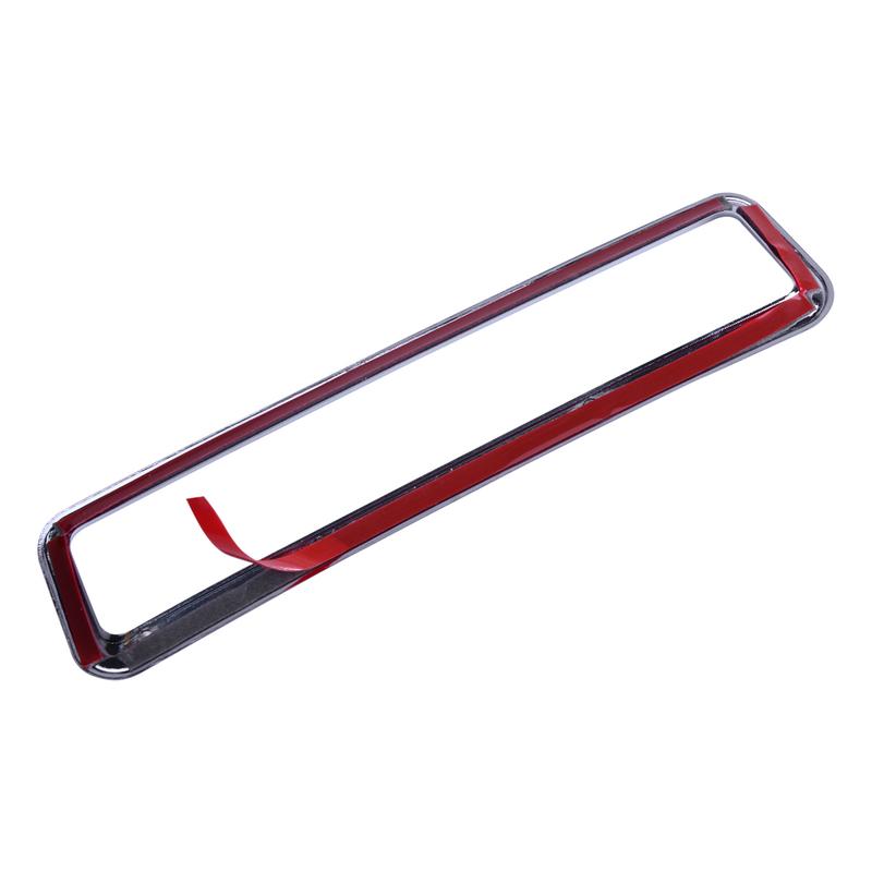 Chrome Inner Gear Shift Panel Front Storage Box Position Cover Trim Accessories Fit For Jeep Patriot Compass 2011-2016