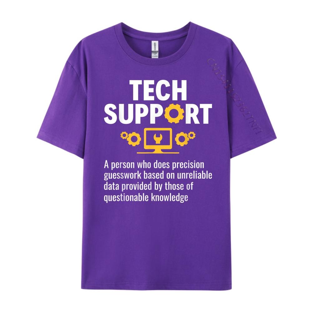 Lustige Tech-Support-Definition Sysadmin Tech-Support Nerd Kleidung Frühling Langarm-T-Shirt Herren Gothic-Stil