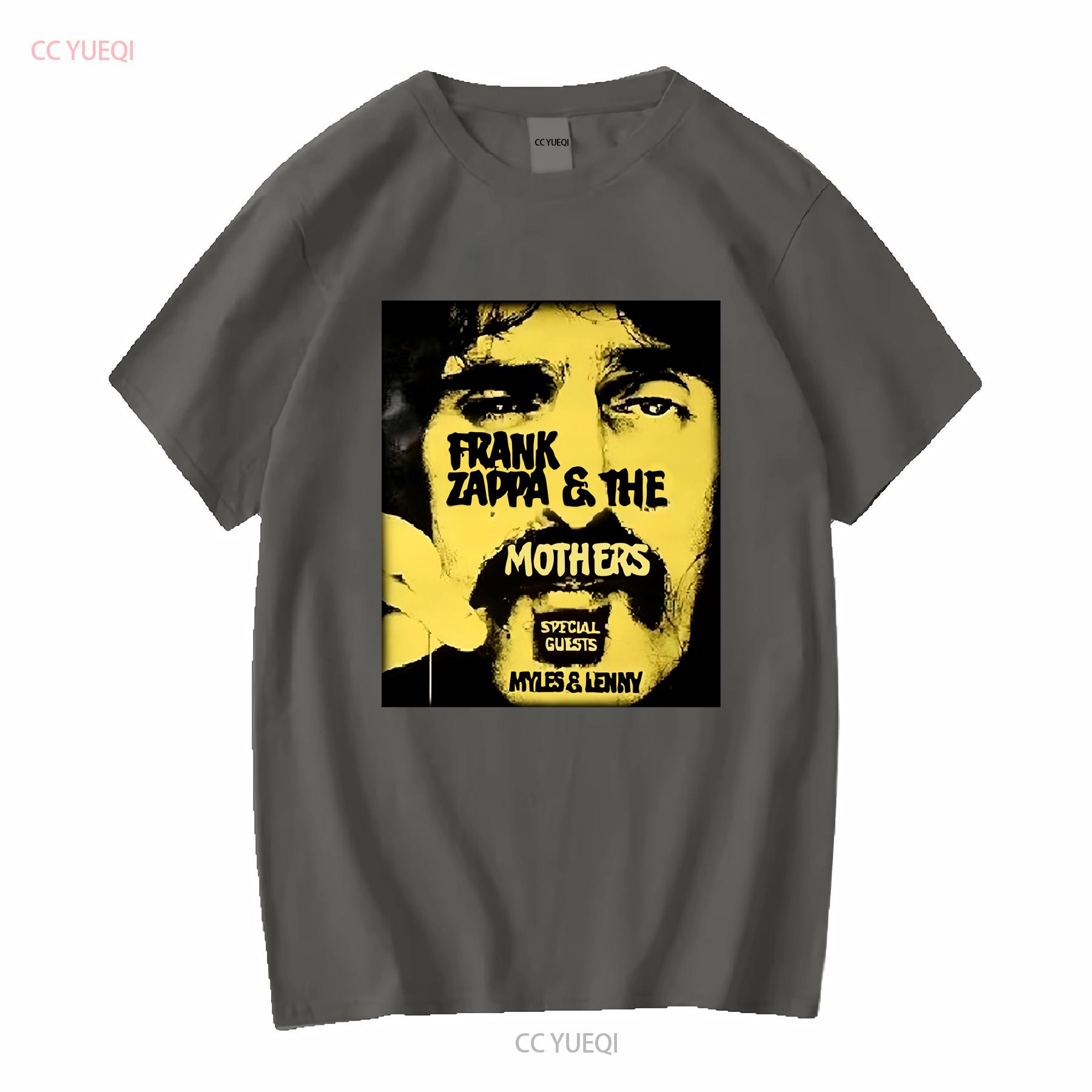 GUOYAN TOP Nieuw Populair Frank Zappa Familie Mannen S 5XL T-shirt 1NG878 lange of korte mouwen vintage Gewassen Casual Stretch grafisch S