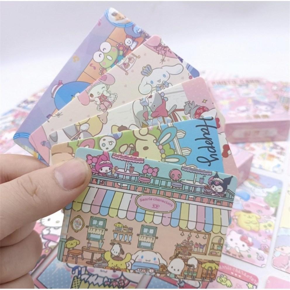 [Sanrio] Sanrios Hologram Photocards (55 Sheets)