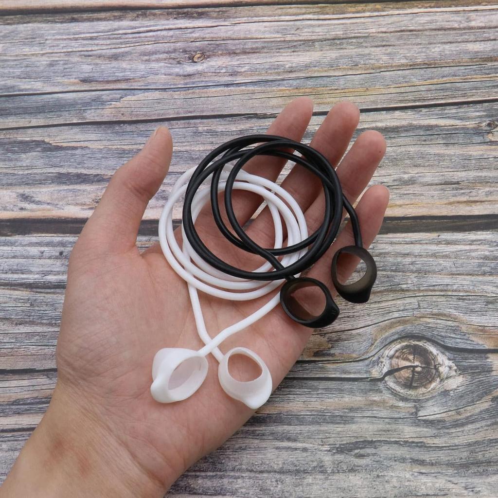 Create idea 2pcs Wireless Earphone Silicone Anti-Lost Strap Compatible with Galaxy Buds/Buds Plus Headphone Straps Earphone Anti-Lost Strap Hanging