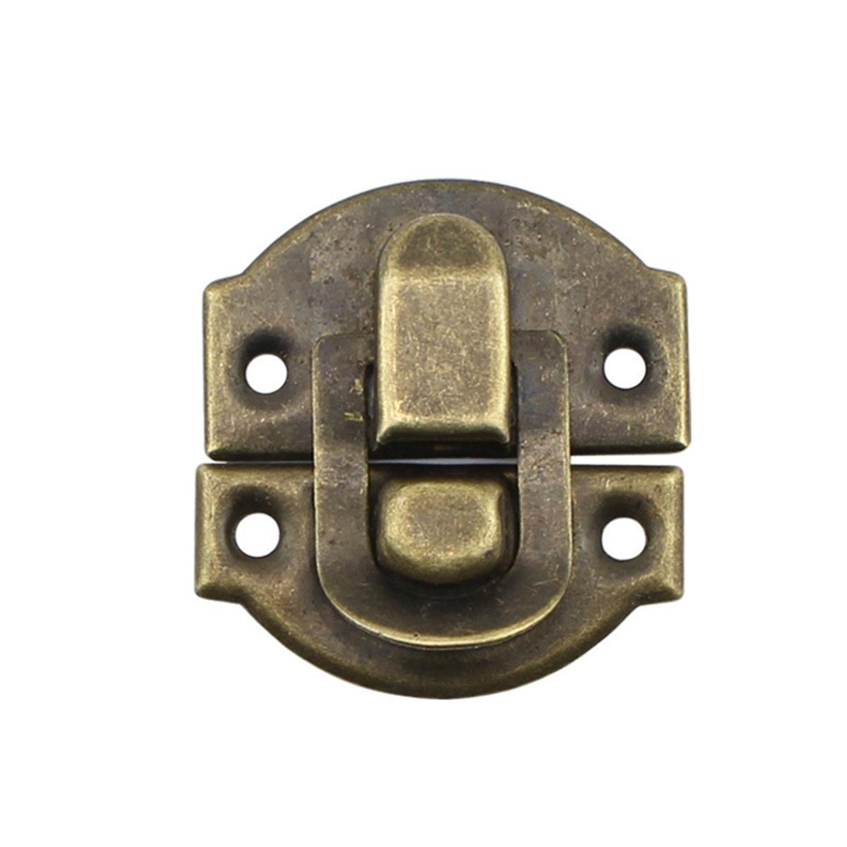 

Decorative Jewelry Mini Antique Trinket Metal Padlock Lock Clasps Hasp бронзовый