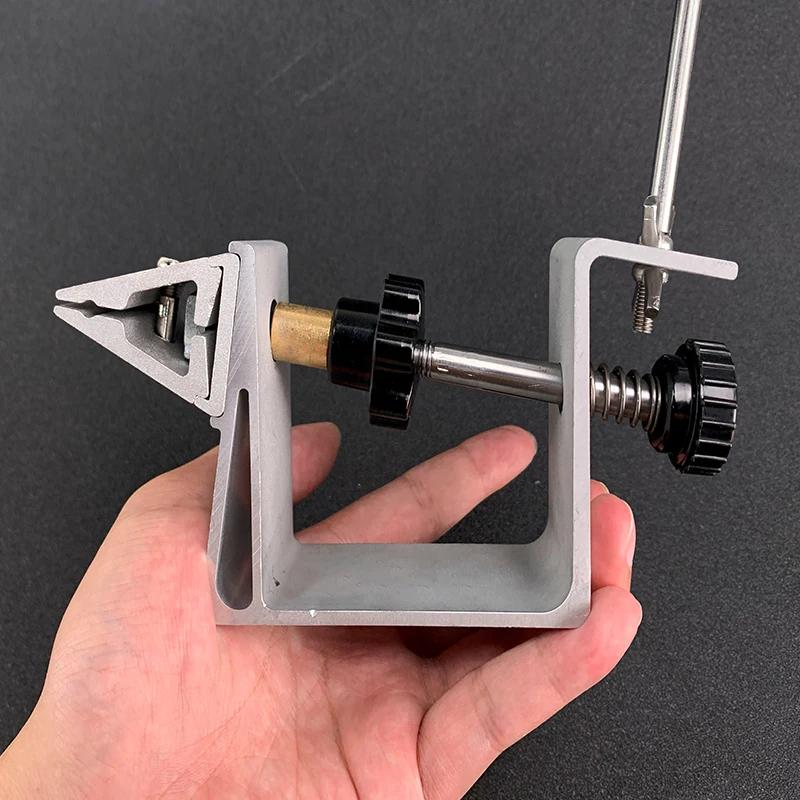 New 360 Rotary Knife Sharpener Sharpening System Knife Angle Unchanged Aluminum Alloy Sharpener Diamond Whetstone Set Apex Edge