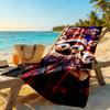 Digital Circus Personalized Text Beach Towel Quick-Dry Soft Microfiber Portable for SwimmingBeachCamping Travel Beach AccessoriesGym